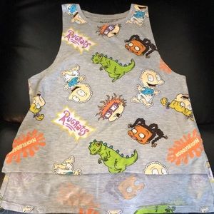 Rugrats crop tank💙